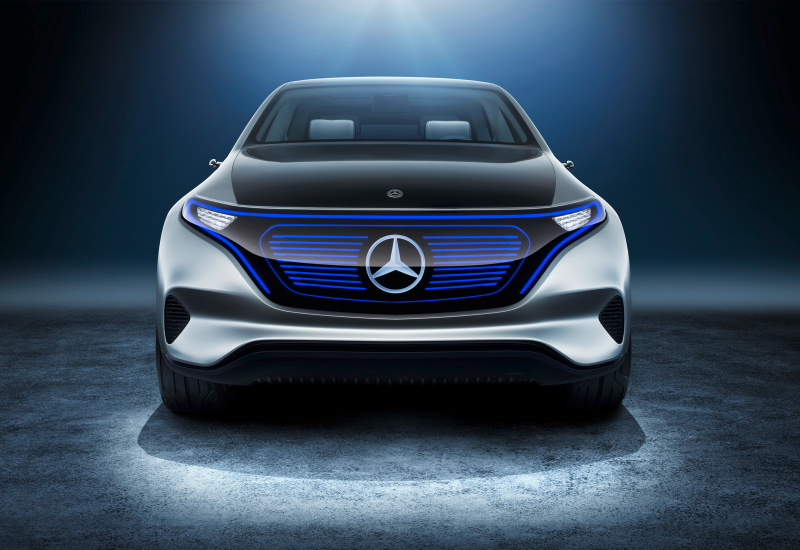 Illustration for article titled The 400 HP Mercedes-Benz EQ Is How Mercedes Will Take Over The World With Electricity